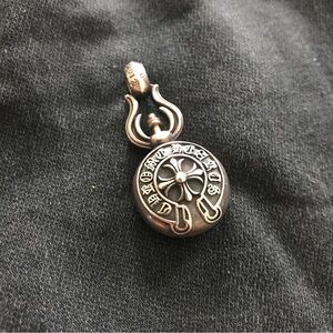 2012 Chrome Hearts cross horseshoe ball pendant 925